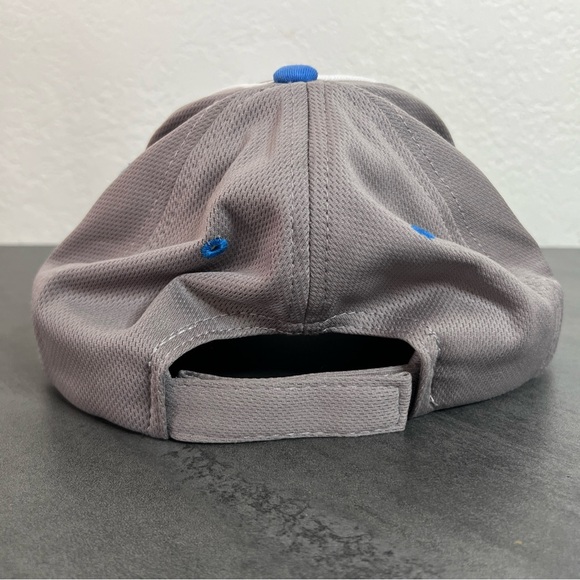 Honda Cap Hat Licensed Honda Embroidered Grey Mesh White Piping Adjustable Strap - Picture 5 of 8